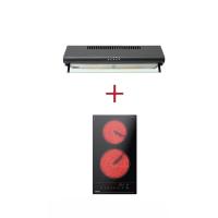 ราคา TEKA SET เครื่องดูดควัน C 605 BK + เตาเซรามิก VE 2 Q (1305080)