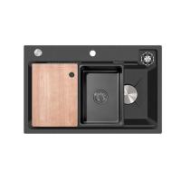 ราคา EVE (KITCHEN) ซิงค์แกรนิต ROMA 750/480 BLACK (1316620)