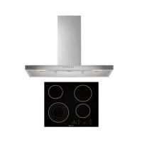 ราคา ELECTROLUX SET เครื่องดูดควัน ECT9412XB + เตา EHET66CS (1355489)