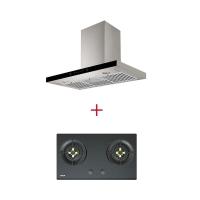 ราคา TEKA SET เครื่องดูดควันติดผนัง TEKA DDX 90.1 + เตาแก๊สฝัง GTS 78 2G (1359891)