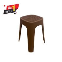 ราคา ANYHOME เก้าอี้พลาสติก AH1347 สีแดงเข้ม (1297537)