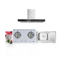 ราคา LUCKY FLAME ชุด SET เครื่องดูดควัน RG971T + เตาแก๊สฝัง LBS-972 + ซิงค์ฝัง 1 หลุม 1 พัก STB-7545XL + หัวปรับความดันก๊าซ L-336SBP (1253532)