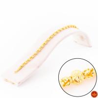 ราคา LSW สร้อยข้อมือทองคำแท้ 2 สลึง (7.58 กรัม) ลายประคำคั่นมีนา BD-93 (7420249723)