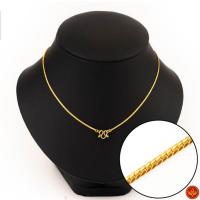 ราคา LSW สร้อยคอทองคำแท้ 2 สลึง (7.58 กรัม) ลายบิดนูนตัน ND-166 (25456147194)