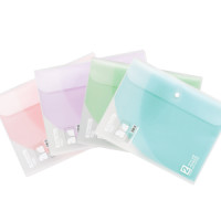 ราคา ELEPHANT แฟ้มกระดุมพลาสติก 2 ช่อง ตราช้าง File Idea F02 (คละสี) (273415)