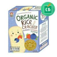 ราคา ขนมเด็ก Apple Monkeyข้าวอบกรอบออร์แกนิค รสบูลเบอร์รี่สตรอเบอร์รี่ เด็ก 8 เดือนขึ้น 10x3g (382616687)