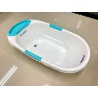 ราคา Nanny อ่างอาบน้ำ รุ่น Mojito มีที่วางสบู่และจุกปล่อยน้ำ คละสีฟ้า ชมพู (525168856)