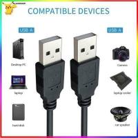 ราคา คุณภาพสูง สาย USB ตัวผู้ 2 หัว Type A USB 2 0 สายเคเบิ้ล สายเชื่อมต่ออุปกรณ์ สำหรับ HDD card reader printers cameras พัดลม (18867312163)