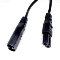 ราคา IEC 320 2 Pin C7 Female To C8 Male Figure 8 Power Adapter Extension Cable 30CM 1 8m 6FT 3M 5M IEC 320 2 Pin C7 Female To C8 Mal (19001430502)