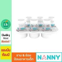 ราคา Nanny ขวดเก็บน้ำนม แพ็ค 6 ขวด ถาดวาง (448883248)