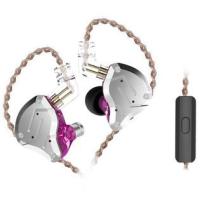 ราคา KZ ZS10 Pro Wired Earphone 4BA+1DD Hybrid Technology with Mic Purple