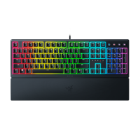 ราคา Razer Ornata V3 - US - Low-profile Mecha-membrane RGB Keyboard - Low-profile Keys - Razer Mecha-Membrane Switches - UV-coated Keycaps (RZ03-04460100-R3M1)