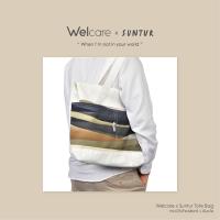 ราคา [Welcare Official] Welcare X Suntur Tote Bag (กระเป๋าผ้าซันเต๋อ) (7168350002)