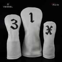 ราคา VESSEL LUX Headcover (White) *ราคาต่อชิ้น (12596439046)