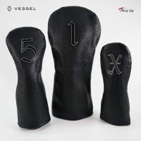 ราคา VESSEL LUX Headcover (Black) *ราคาต่อชิ้น (14892723213)