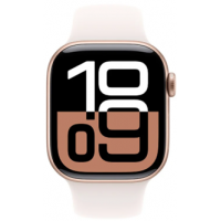 ราคา Apple Watch Series 10 GPS 42mm Rose Gold Aluminium Case with Light Blush Sport Band (MWWJ3SA/A)