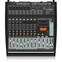 ราคา Behringer EUROPOWER PMP500 | เพาเวอร์มิกเซอร์ 12 Channel 500 วัตต์