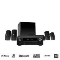 ราคา JBL DENON A/V COMPACT SET 2 | เอวีรีซีฟเวอร์ ชุดโฮมเธียเตอร์ AVR-X550BT พร้อมชุดลำโพง JBL CINEMA 610