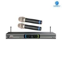 ราคา MIPRO MR-823/MH-80/MH-80 | ไมโครโฟนไร้สาย UHF ชนิดไมค์ถือคู่ ความถี่ใหม่ 803.775/805.025