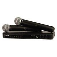 ราคา SHURE BLX288A/SM58-Q12 | ไมโครโฟนไร้สายแบบไมค์คู่ คลื่นความถี่ 748-758 MHz ! รุ่นใหม่ 2564