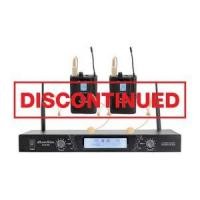 ราคา Soundvision DW-240D/BT (HW) | ชุดไมค์ลอยเกี่ยวคล้องหูคู่ ดิจิตอล 2.4GHz 2×16 ชาแนล