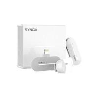 ราคา SYNCO P2L-W | ไมโครโฟนไร้สายสำหรับมือถือขั่วต่อ lightning สำหรับใช้กับ IOS ตัวส่ง 2 ตัว (สีขาว)