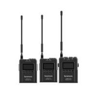 ราคา Saramonic Uwmic12TH kit 2 | ไมค์หนีบเสื้อไร้สาย ชุดไมค์ลอยพกพาแบบคู่ ไมโครโฟนไร้สายแบบหนีบ ไมโครโฟนไร้สาย รับ 1 ส่ง 2 คลื่น 803 MHz – 806 MHz