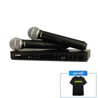 ราคา SHURE BLX288A/PG58-M19 | ไมโครโฟนไร้สายแบบไมค์คู่ ย่าน UHF คลื่นความถี่ 694-703 MHz