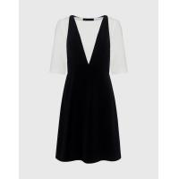ราคา Boutique Moschino Biocolor Layered Mini Dress (Dresses,Mini) (3064)