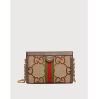 ราคา Gucci Ophidia Jumbo GG Small Canvas Shoulder Bag (Shoulder bags,Chain Strap) (2377261)