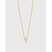 ราคา Tiffany & Co. Tiffany 1837 Makers Clip 18K Gold and Sterling Silver Pendant Necklace (Fine Jewelry and Watches,Fine Necklaces) (1001513)