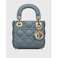 ราคา Dior Lady Dior Micro Cloud Blue Cannage Lambskin Crossbody Bag (Shoulder bags,Cross Body Bags) (2381501)