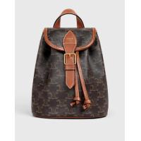 ราคา Celine Triomphe Canvas And Calfskin Mini Backpack Folco (Backpacks) (2516869)
