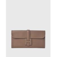 ราคา Hermès Hermès Pochette Jige 29 Swift Leather Clutch-Etoupe (All New In,Bags) (2981078)
