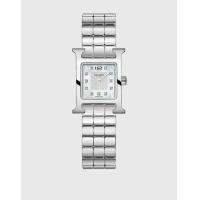 ราคา Hermès Hermès Heure H 21mm Steel Quartz Diamond-set Watch-Silver (Fine Jewelry and Watches,Fine Watches) (2981079)
