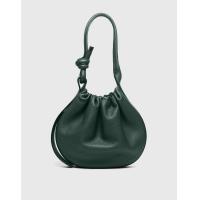 ราคา Behno Ina Medium Handcrafted Pebble Leather Bucket Bag-Forest (Shoulder bags) (2955221)