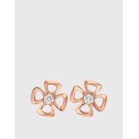 ราคา Bvlgari Fiorever 18K Rose Gold Diamonds Earrings (Fine Jewelry and Watches,Fine Earrings) (2175013)