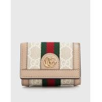 ราคา Gucci Ophidia Mini GG Canvas Card Case Tri-fold Wallet (Wallets and Small Leather Goods,Wallets) (3883411)