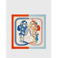 ราคา Hermès Hermès Brides de Gala Applique Pique 140 Cashmere Silk Shawl-Orange/Neutral/Blue (Scarves,Silk Scarves) (4496980)