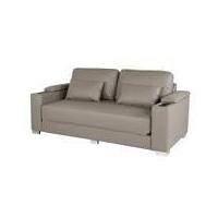 ราคา Koncept Furniture โซฟาเบดหนัง ขนาด 192x96x85 ซม. รุ่น Tuxido
