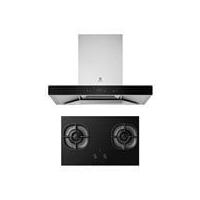 ราคา Electrolux เตาแก๊สแบบฝัง+เครื่องดูดควัน รุ่น EHG8260BC+ECC9310S