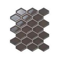 ราคา Cotto กระเบื้องโมเสค คอตโต้ เฮกซ์ บีเวล อิน ดำ 31.1X35.6 ซม.