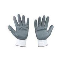 ราคา ถุงมือถักเคลือบโฟมไนไตร กันลื่น MICROTEX สีขาว/สีเทา