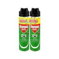 ราคา สเปรย์กำจัดแมลง BAYGON GREEN 600 มล.แพ็กคู่