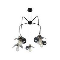 EVL โคมไฟช่อ สีดำ 5 หัว รุ่น HL-0004/5