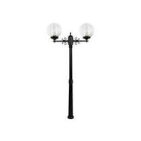 ราคา ELEKTRA ไฟสนาม อะลูมิเนียม-พลาสติก โมเดิร์น ดำ 2 หัว รุ่น HK-PT.250