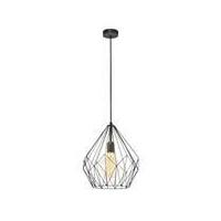 ราคา EGLO ไฟช่อ สีดำ 1 หัว รุ่น CARLTON 49257