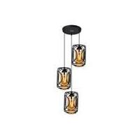 NEOLIGHT โคมไฟช่อ สีทองรมดำ 3 หัว รุ่น 6151-3