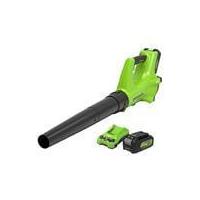 GREENWORKS เครื่องเป่าใบไม้ (พร้อมแบตเตอรี่) 24 โวลต์ รุ่น GWS0003