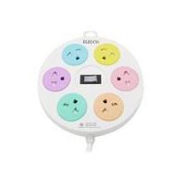 Eleckta รางปลั๊กไฟ 6 ช่อง 1 สวิตซ์ ยาว 5 เมตร สีขาว รุ่น RD-6102